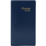 Brownline® Essential Monthly Pocket Planner Soft Cover 6-1/2" x 3-1/2" English Assorted Colours