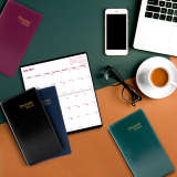 Brownline® Essential Monthly Pocket Planner Soft Cover 6-1/2" x 3-1/2" English Assorted Colours