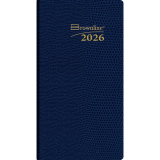 Brownline® Traditional Daily Pocket Diary 6" x 3-1/8" Assorted Colours English