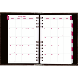 Brownline® CoilPro™ Daily Diary 8"x5" English Black