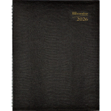 Brownline® CoilPro Weekly Diary 11x8-1/2" English Black