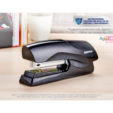 Bostitch® Antimicrobial Flat Clinch Stapler Full Strip Black