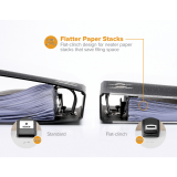 Bostitch® Antimicrobial Flat Clinch Stapler Full Strip Black