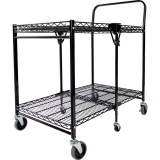 Bostitch® Stowaway™ Folding Cart Large Black