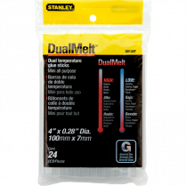 Stanley® DualMelt™ Glue Sticks 24/pkg