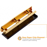 Bostitch® Executive Three-Hole Punch 12 Sheets Gold