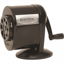 Bostitch® Antimicrobial Manual Pencil Sharpener Black