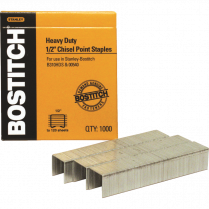 Bostitch® Heavy Duty Staples 1/2" 55-85 sheets 1,000/box
