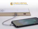 Bostitch Desk Lamp with Wireless Charger Gold