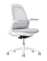 Haworth Breck Office Chair w/GeoStretch Back & Lumbar Support White