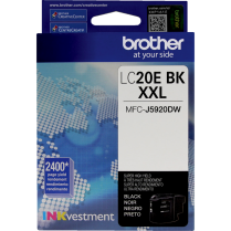 Brother Inkjet Cartridge Super High Yield LC20EBKS Black