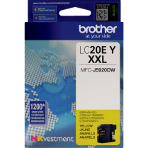 Brother Inkjet Cartridge Super High Yield LC20EYS Yellow