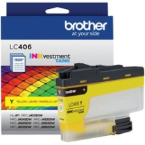Brother Inkjet Cartridge LC406 Yellow