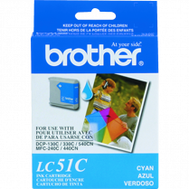Brother Inkjet Cartridge LC51CS Cyan