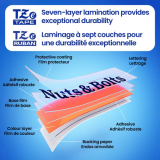 Brother® P-Touch® TZ Tape 1/2" Black on White