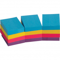 Business Source Adhesive Notes 1-1/2" x 2" Extreme 12/pkg