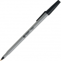 Business Source Bulk Pack Ballpoint Stick Pens Black 60/box