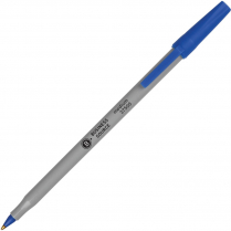 Business Source Bulk Pack Ballpoint Stick Pens Blue 60/box