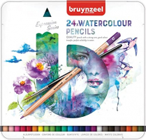 Bruynzeel Expression Watercolour Pencils 24/Set