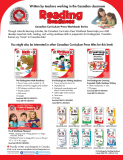 Canadian Curriculum Reading Readiness Pre-K