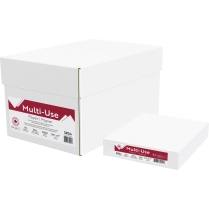 Multi-Use Good Value Copy Paper 20lb 92 Bright Paper 8-1/2"x11" 10pks/case