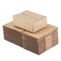 Crownhill Kraft Corrugated Shipping Boxes 16"W x 12"D x 8"H 25/pkg