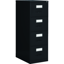 *Lightly Used* Global® Fileworks® 2600 Series Vertical File 4-Drawer Legal Black