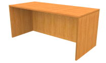 *Lightly Used* Heartwood Innovations Desk Shell 30"x66" Sugar Maple