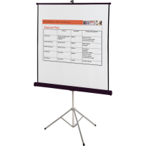 *Lightly Used* Quartet® Portable Tripod Projection Screen 60" x 60