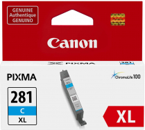 Canon Inkjet Cartridge CLI-281XL Cyan