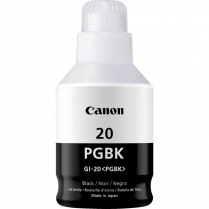 Cart Ink Bottle GI-20 Blk Canon