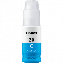 Canon Inkjet Ink Bottle GI-20 Cyan