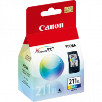 Canon Inkjet Cartridge CL-211XL 211XL Colour