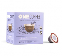 ONECOFFEE FRENCH ROAST 1-SERVE PODS 18/BX COMPATIBLE wKEURIG