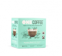 ONECOFFEE SUMATRAN 1-SERVE PODS 18/BX COMPATIBLE wKEURIG