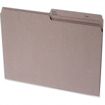 Continental  1/2 Tab File Folders Letter Kraft 100/box