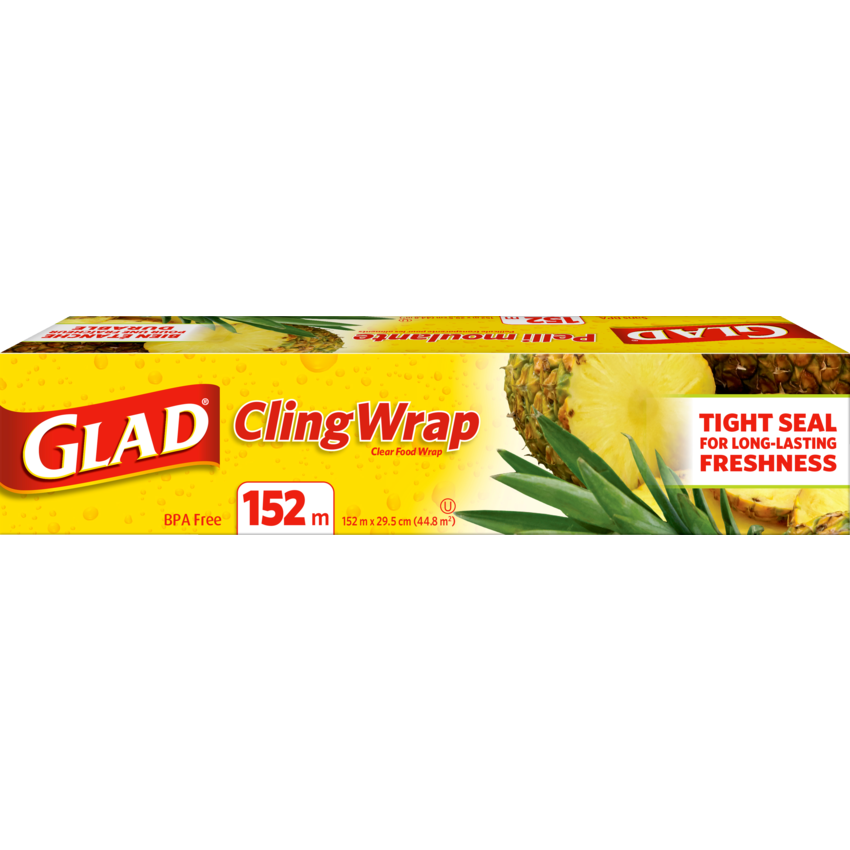 Glad. Cling Wrap. Glad clining Wrap.