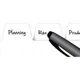 Cardinal® Write 'n Erase™ Dividers 5 Tabs