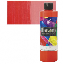 Chromatemp Artists’ Tempera Paint 250ml Fluoroescent Red