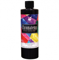 Chromatemp Artists’ Tempera Paint 16oz Black