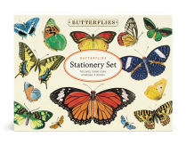 Cavallini Stationery Set Butterflies