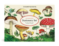 Cavallini Stationery Set Mushrooms