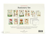 Cavallini Stationery Set Mushrooms