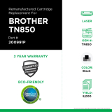 Clover Imaging Remanufactured High Yield Toner for Brother TN850 Black