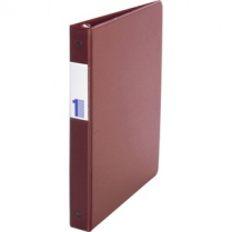 Davis Group® Essential Premium Economy Round Ring Binder 1" Burgundy