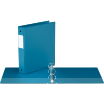 Davis Group® Essential Premium Economy Round Ring Binders 1-1/2" Turquoise