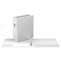 Davis Group&reg; Essential Premium Economy Round Ring Binder 2" White