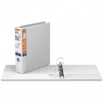 Davis Group Deluxe QuickFit® Heavy Duty D-Ring File Binder 2" White