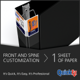 Davis Group Deluxe QuickFit® Heavy Duty D-Ring Binder 1" Black