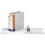 Davis Group Deluxe QuickFit® Heavy Duty View Quickload D-Ring Binder 4" White